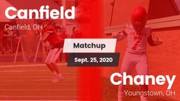 Matchup: Canfield vs. Chaney  2020