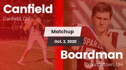 Matchup: Canfield vs. Boardman  2020