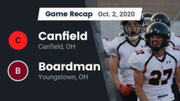 Recap: Canfield  vs. Boardman  2020