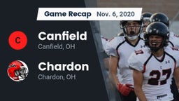 Recap: Canfield  vs. Chardon  2020