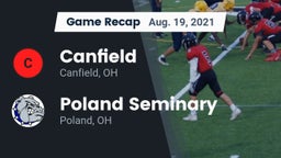 Recap: Canfield  vs. Poland Seminary  2021