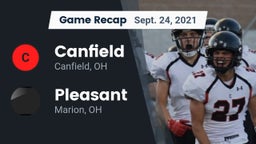Recap: Canfield  vs. Pleasant  2021