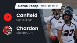 Recap: Canfield  vs. Chardon  2021