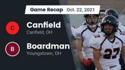Recap: Canfield  vs. Boardman  2021