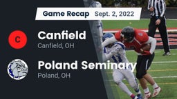 Recap: Canfield  vs. Poland Seminary  2022