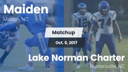 Matchup: Maiden vs. Lake Norman Charter  2017