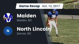 Recap: Maiden  vs. North Lincoln  2017