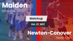 Matchup: Maiden vs. Newton-Conover  2017