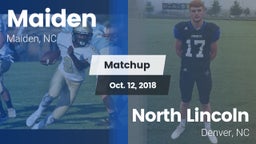 Matchup: Maiden vs. North Lincoln  2018