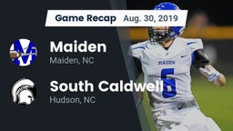 Recap: Maiden  vs. South Caldwell  2019