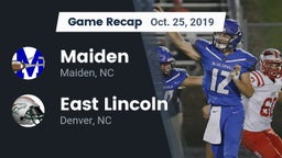 Recap: Maiden  vs. East Lincoln  2019