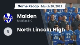 Recap: Maiden  vs. North Lincoln High 2021