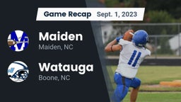 Recap: Maiden  vs. Watauga  2023