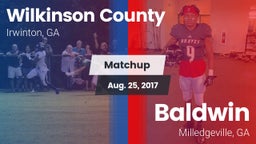 Matchup: Wilkinson County vs. Baldwin  2017