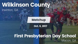 Matchup: Wilkinson County vs. First Presbyterian Day School 2017