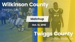 Matchup: Wilkinson County vs. Twiggs County  2018