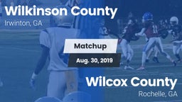 Matchup: Wilkinson County vs. Wilcox County  2019