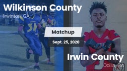 Matchup: Wilkinson County vs. Irwin County  2020