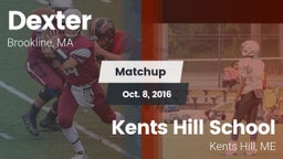 Matchup: Dexter School vs. Kents Hill School 2016