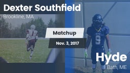 Matchup: Dexter Southfield Hi vs. Hyde  2017