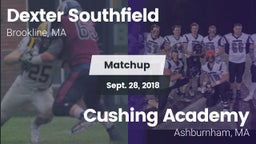 Matchup: Dexter Southfield Hi vs. Cushing Academy  2018