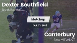 Matchup: Dexter Southfield Hi vs. Canterbury  2018