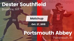 Matchup: Dexter Southfield Hi vs. Portsmouth Abbey  2018