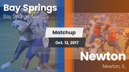 Matchup: Bay Springs vs. Newton  2017