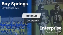 Matchup: Bay Springs vs. Enterprise  2017