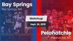 Matchup: Bay Springs vs. Pelahatchie  2019
