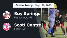 Recap: Bay Springs  vs. Scott Central  2023