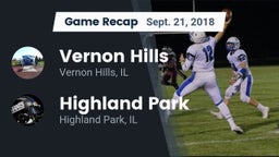 Recap: Vernon Hills  vs. Highland Park  2018