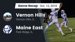 Recap: Vernon Hills  vs. Maine East  2018