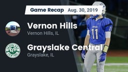 Recap: Vernon Hills  vs. Grayslake Central  2019
