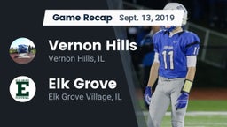 Recap: Vernon Hills  vs. Elk Grove  2019