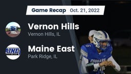 Recap: Vernon Hills  vs. Maine East  2022