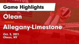 Olean  vs Allegany-Limestone  Game Highlights - Oct. 5, 2021