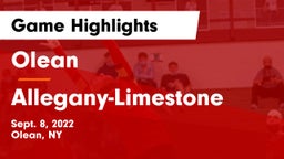 Olean  vs Allegany-Limestone  Game Highlights - Sept. 8, 2022