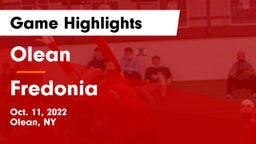 Olean  vs Fredonia  Game Highlights - Oct. 11, 2022