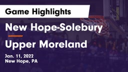 New Hope-Solebury  vs Upper Moreland  Game Highlights - Jan. 11, 2022