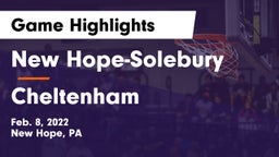 New Hope-Solebury  vs Cheltenham  Game Highlights - Feb. 8, 2022