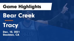Bear Creek  vs Tracy  Game Highlights - Dec. 10, 2021