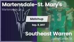 Matchup: Martensdale-St. Mary vs. Southeast Warren  2017