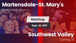 Matchup: Martensdale-St. Mary vs. Southwest Valley  2017