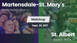 Matchup: Martensdale-St. Mary vs. St. Albert  2017
