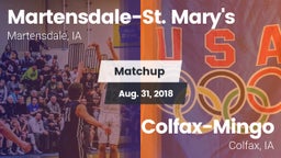 Matchup: Martensdale-St. Mary vs. Colfax-Mingo  2018