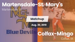 Matchup: Martensdale-St. Mary vs. Colfax-Mingo  2019