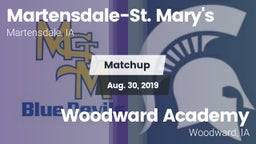 Matchup: Martensdale-St. Mary vs. Woodward Academy 2019
