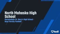 Martensdale-St. Mary's football highlights North Mahaska High School