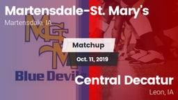 Matchup: Martensdale-St. Mary vs. Central Decatur  2019